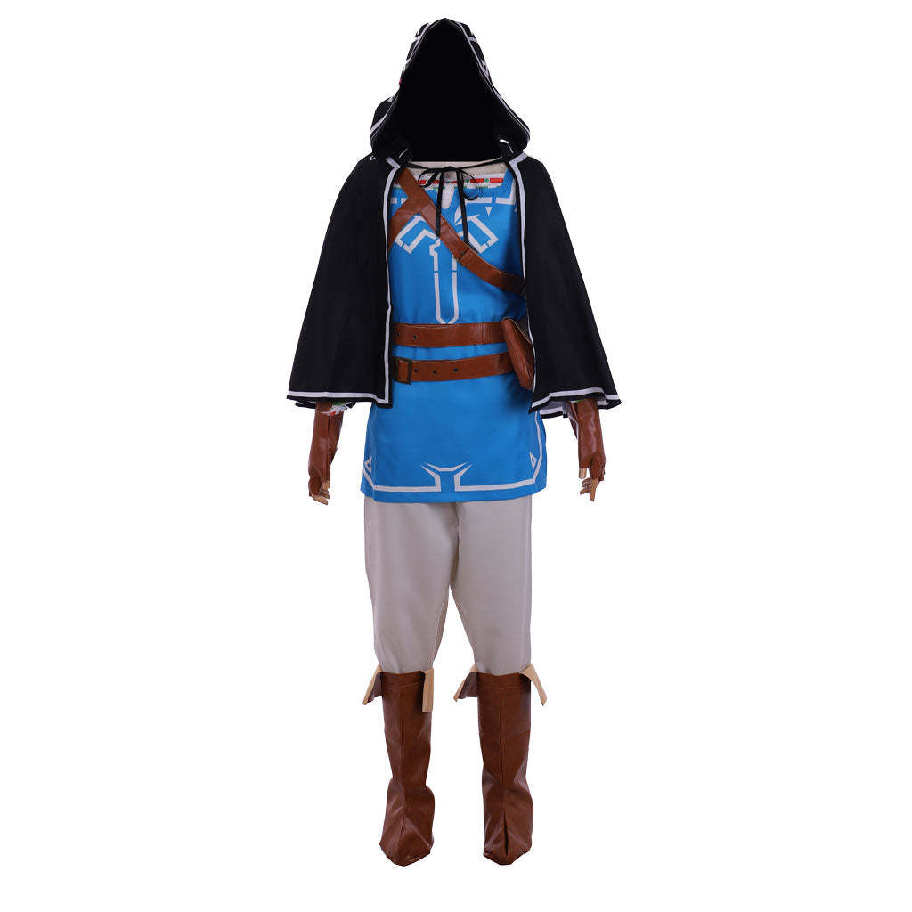 Zelda: Breath of the Wild Link Cosplay Costume - Authentic Hero Outfit Full Set-Astricos
