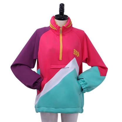 Splatoon 2 Inkling Squid Cosplay Costume - Adult Unisex Pullover Sweatshirt for Casual & Cosplay-Astricos