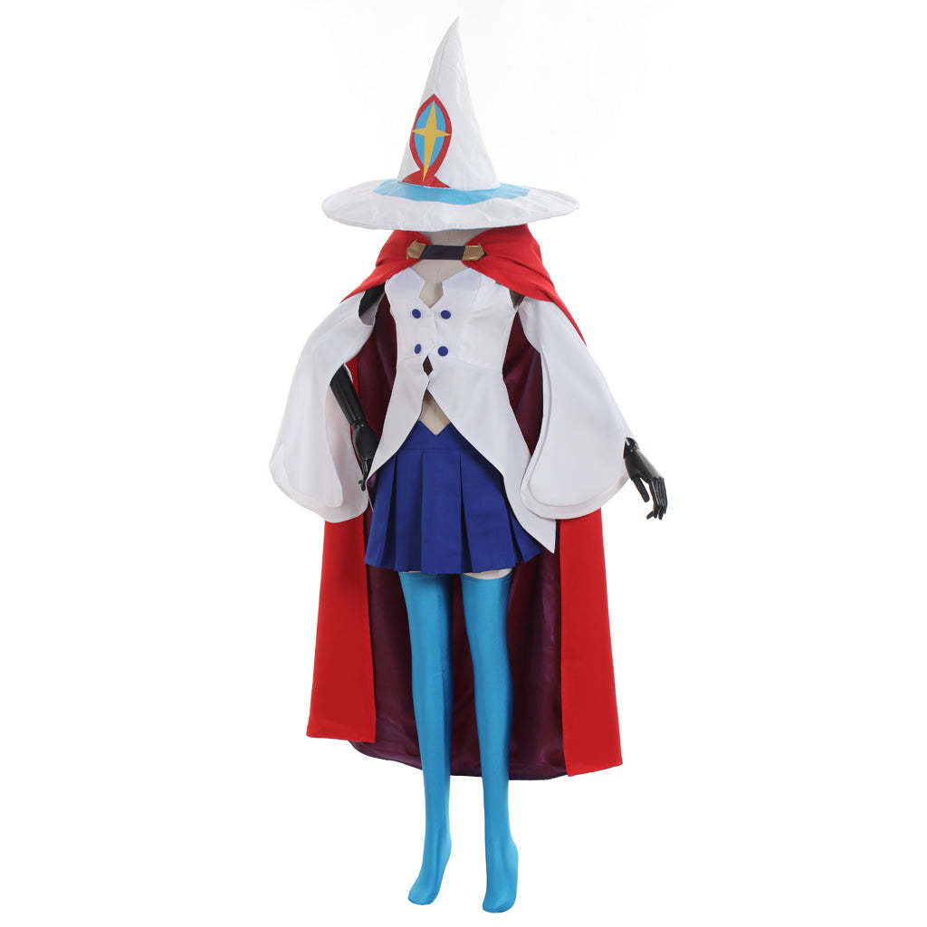 Little Witch Academia Lotte Jansson Cosplay Costume - Authentic Anime Outfit-Astricos