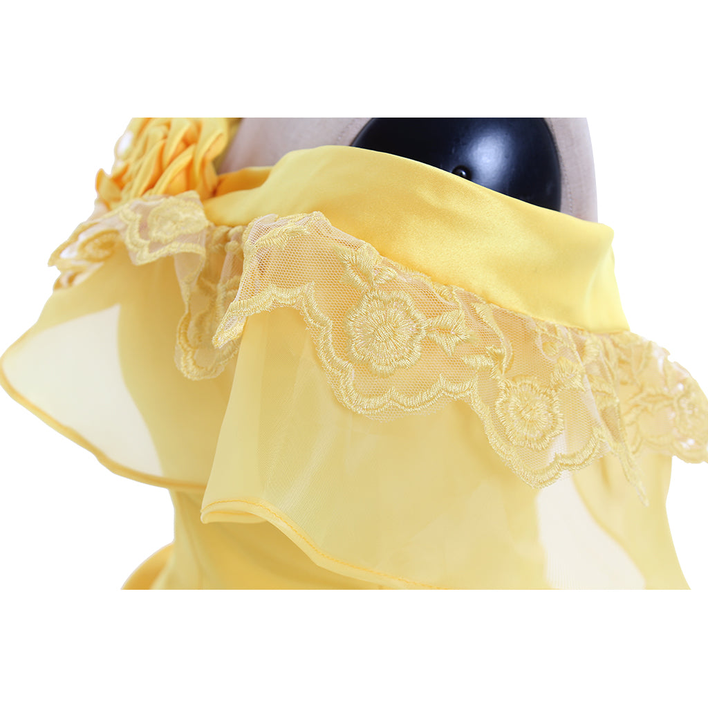 Beauty and the Beast Belle Cosplay Costume | Princess Dress for Halloween & Cosplay-Astricos
