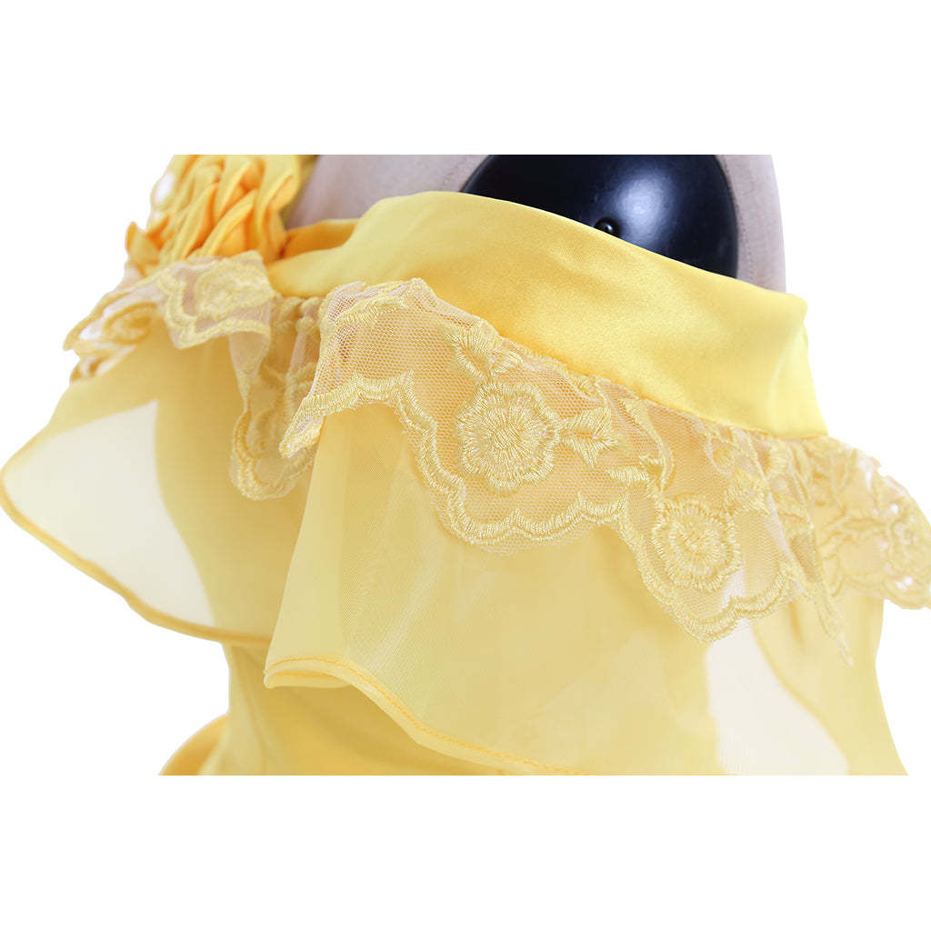 Beauty and the Beast Belle Cosplay Costume | Princess Dress for Halloween & Cosplay-Astricos