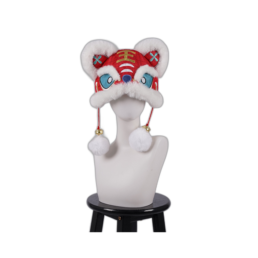 New Year Fortune Tiger Hat Cosplay Costume for Game and Anime Characters-Astricos