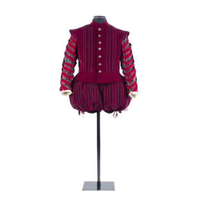 Custom Tudor Elizabethan King’s Suit - Medieval Nobleman Renaissance Prince Costume | Astricos-Astricos