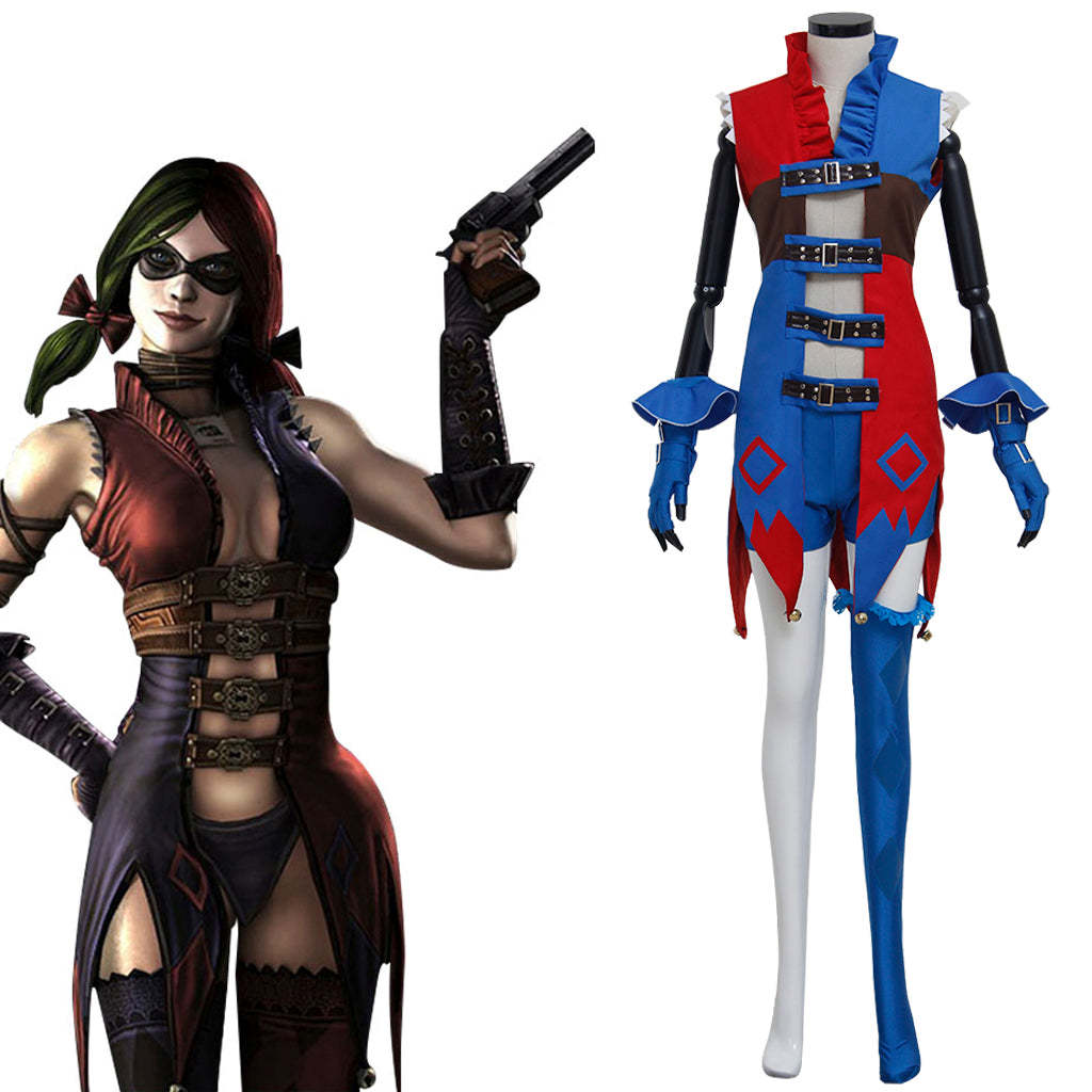 Harley Quinn Cosplay Costume – Fun, Fierce & Iconic Women’s Supervillain Outfit | Astricos-Astricos