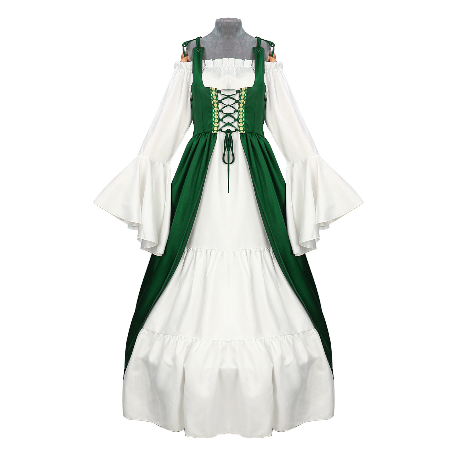 Medieval Court Corset‑Style Gown, Custom‑Made for Medieval Themed Events