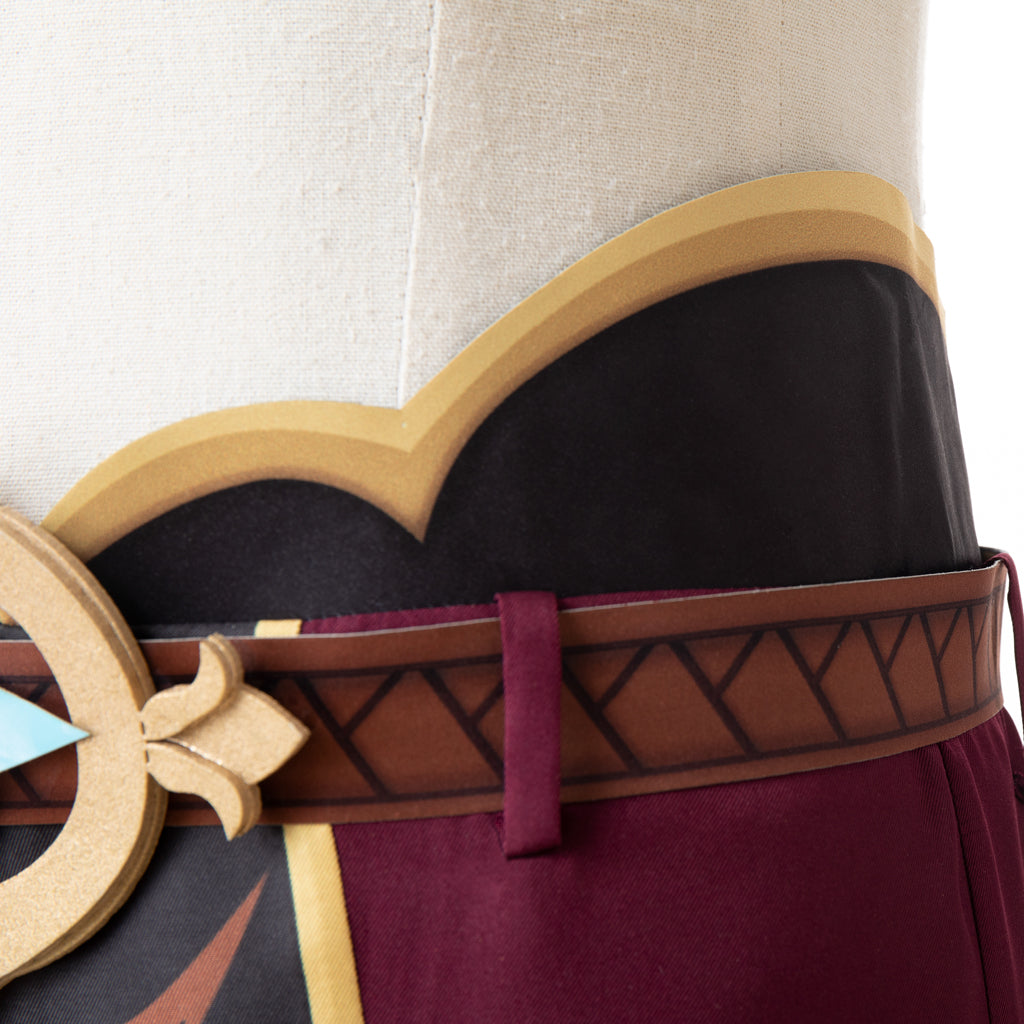 Genshin Impact Traveler (Aether) Cosplay Costume - High-Quality Anime Costume-Astricos