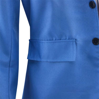 Phoenix Wright Ace Attorney Cosplay Costume - Naruhodo Ryuichi Outfit for Halloween & Festivals-Astricos