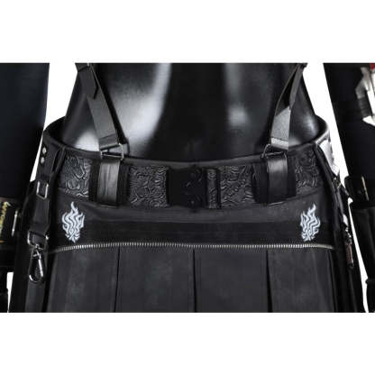 Tifa Lockhart Final Fantasy VII Cosplay Costume Set - Complete Outfit with Wigs, Shoes & Accessories-Astricos