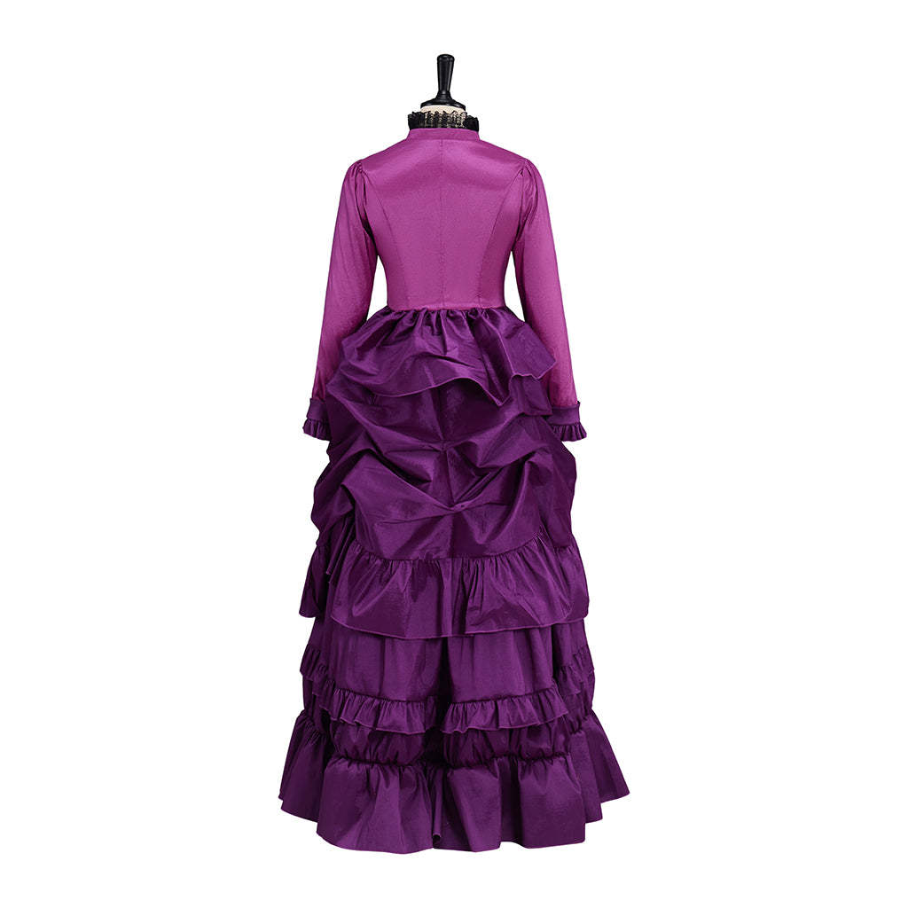 Victoria Rose Pink Cosplay Dress – Elegant & Detailed Women's Costume | Astricos-Astricos