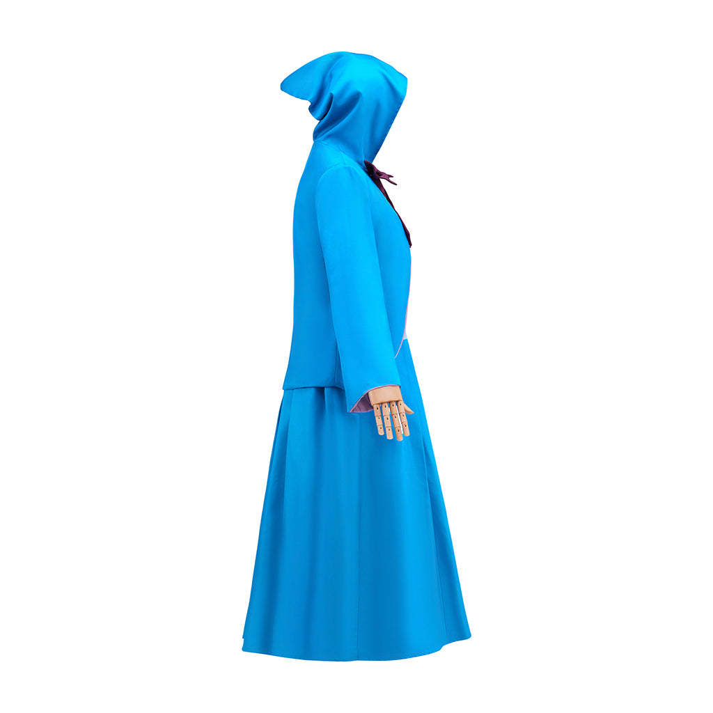Fairy Godmother Anime Cosplay Costume - Halloween Hooded Cape Outfit-Astricos