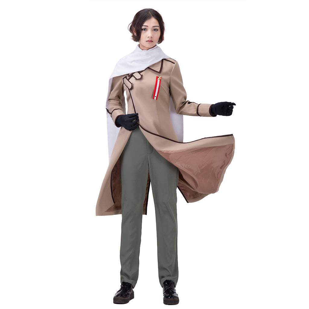 Ivan Braginski Axis Powers Hetalia Gray Cotton Cosplay Coat - Premium Quality-Astricos
