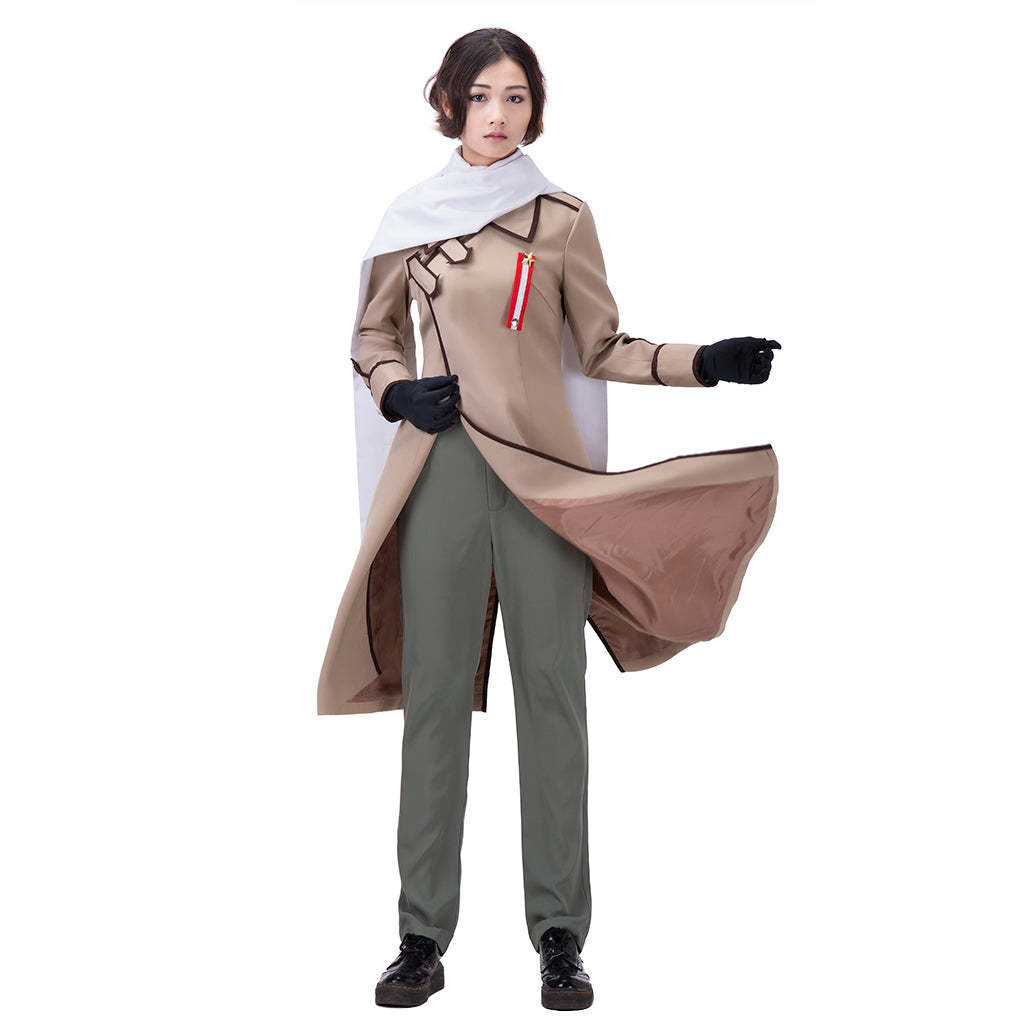 Ivan Braginski Axis Powers Hetalia Gray Cotton Cosplay Coat - Premium Quality-Astricos