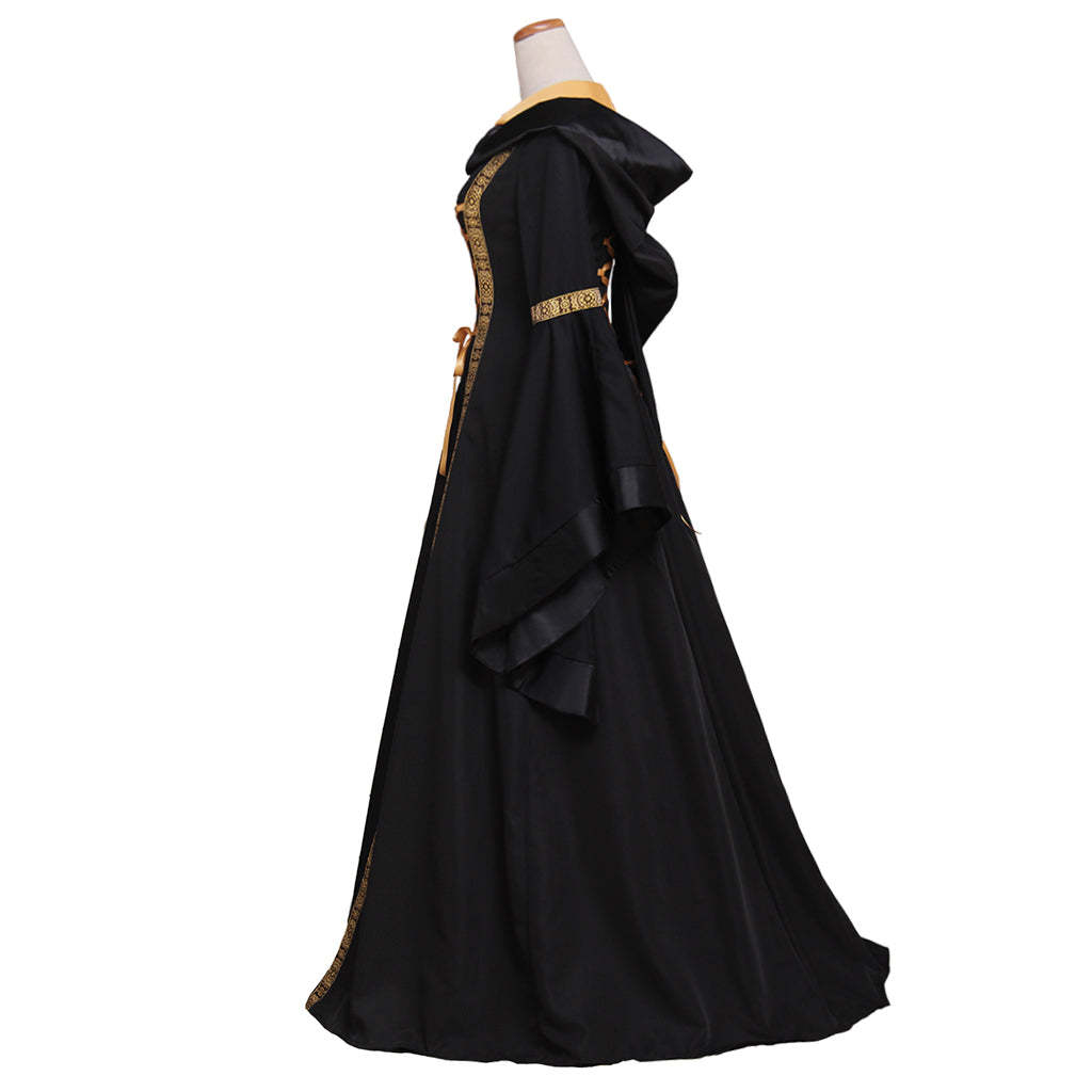 Gothic Renaissance Dress for Women - Medieval Halloween & Cosplay Costume-Astricos