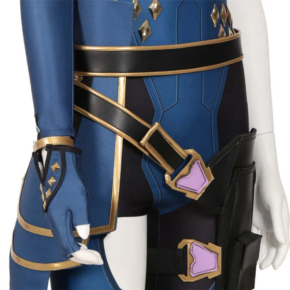 Valorant Reyna Cosplay Costume Jumpsuit Outfit - Perfect for Halloween & Carnival-Astricos