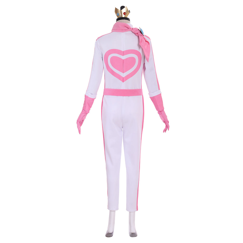 Mario Bikini Princess Cosplay Jumpsuit - Anime & Game Costume for Women-Astricos