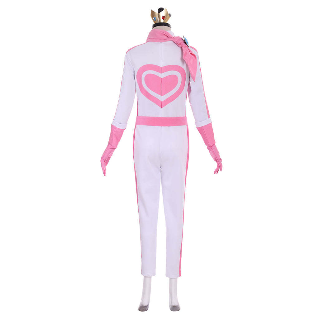 Mario Bikini Princess Cosplay Jumpsuit - Anime & Game Costume for Women-Astricos