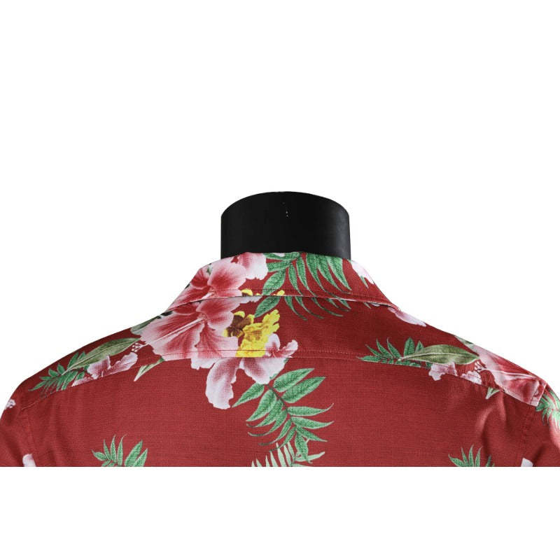 Kasuga Ichiban Cosplay Shirt - Official Game-Inspired Short Sleeve Beach Shirt for Men-Astricos