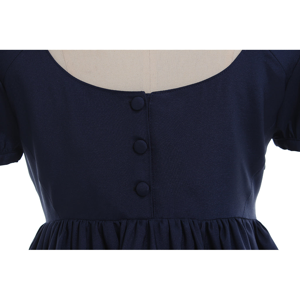 Regency Purple Medieval Renaissance Dress - Noble Tea Party Gown for Women-Astricos