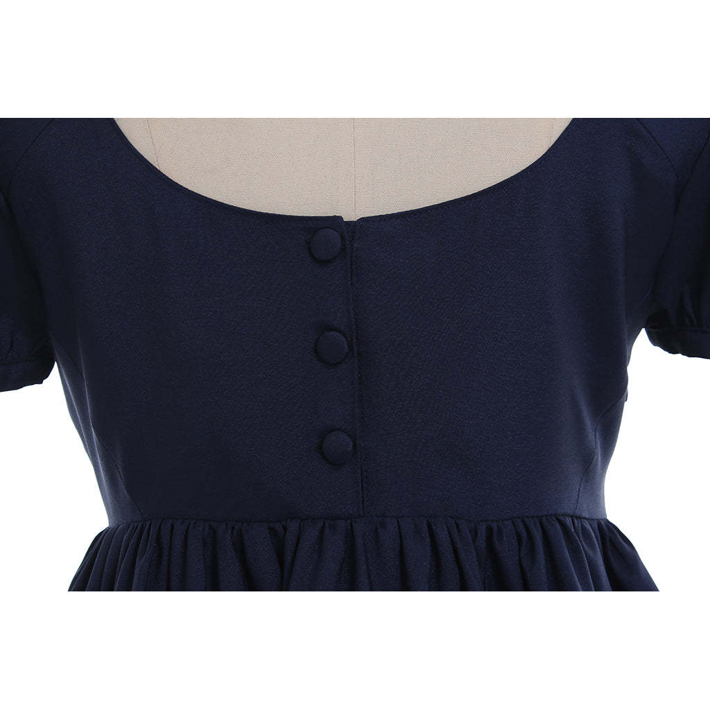 Regency Purple Medieval Renaissance Dress - Noble Tea Party Gown for Women-Astricos