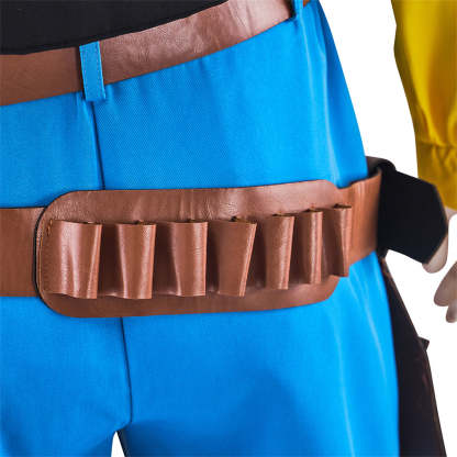 Lucky Luke Cowboy Cosplay Costume – Authentic Official Outfit for Fans & Collectors-Astricos