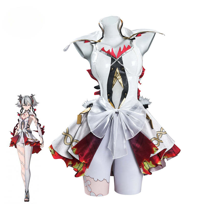 Wuthering Waves Camellya Cosplay Costume - Bloom Bearer of the Black Shores Dress for Women-Astricos