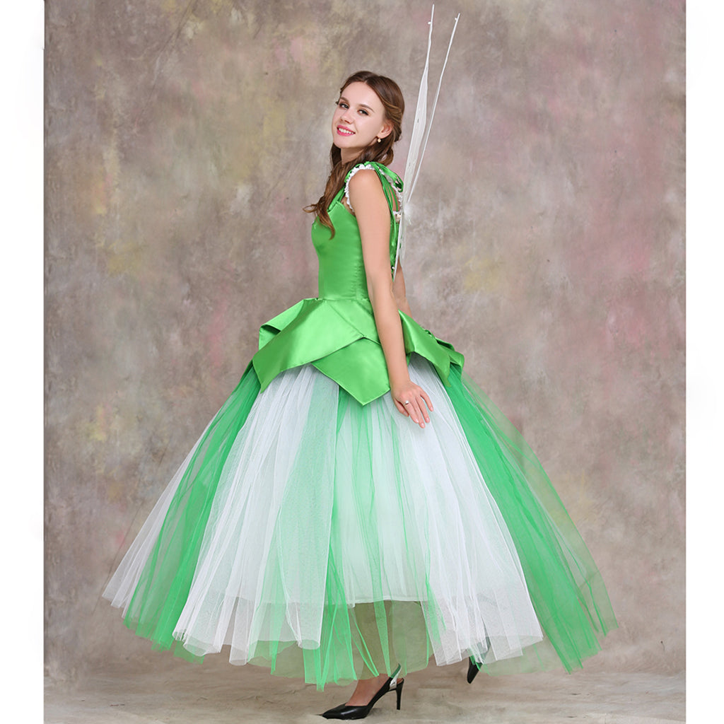 Disney Tinker Bell Fairy Cosplay Costume | Halloween & Party Outfit-Astricos