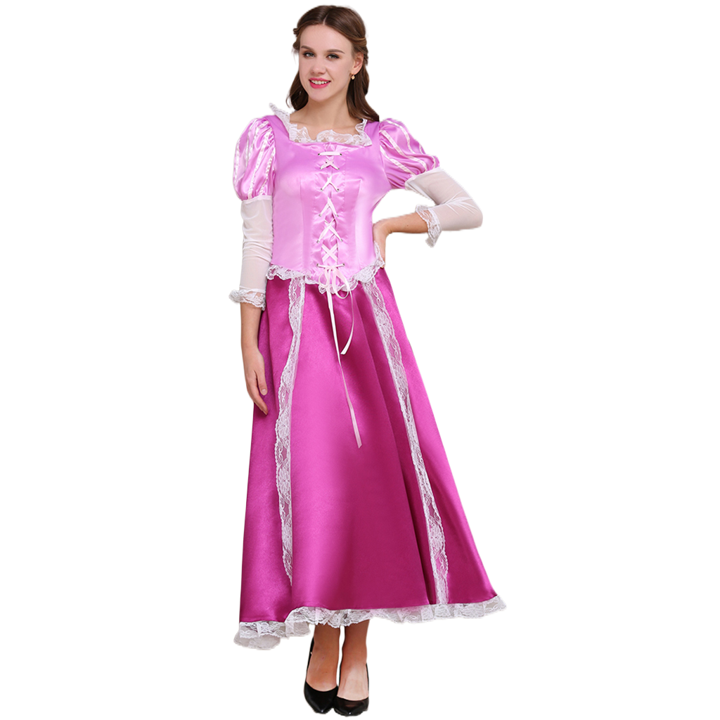 Disney Tangled Cosplay Costume Series - Rapunzel, Naveen, Mother Gothel Outfits | Astricos-Astricos