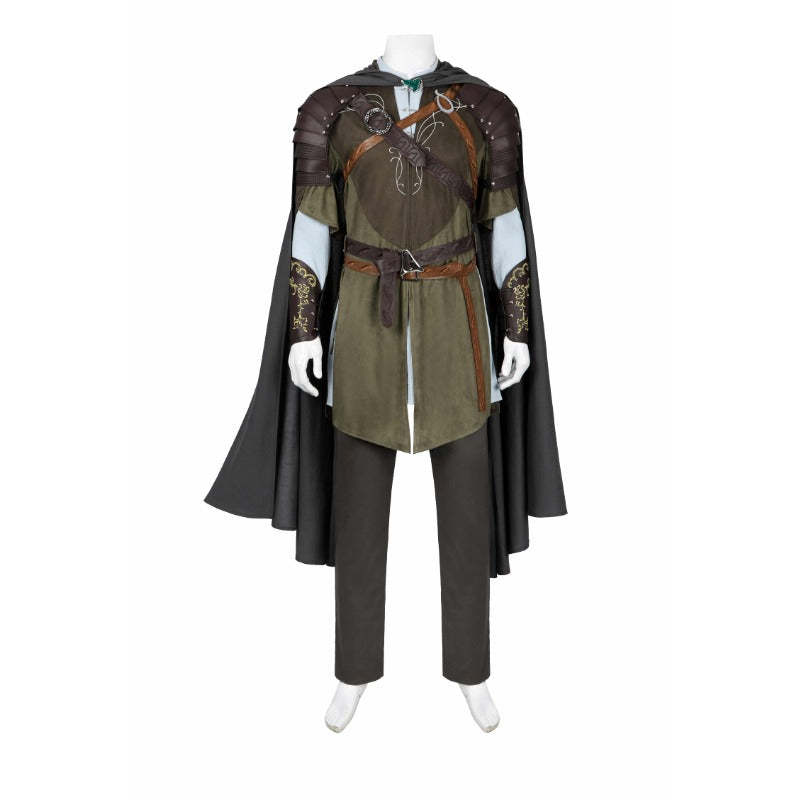 Legolas Elf Prince Cosplay Costume Full Set with Cloak - Lord of the Rings-Astricos