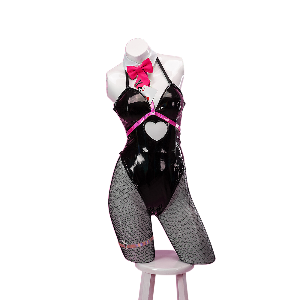 Hatsune Miku Rabbit Hole Cosplay Costume - Official Vocaloid Outfit-Astricos