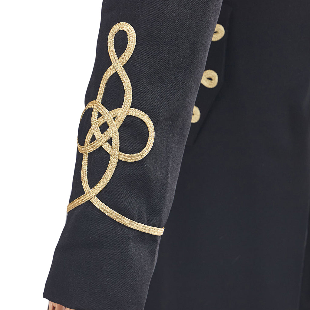 Women's Long Military Coat - Ultimate Cosplay Costume for Bold Looks