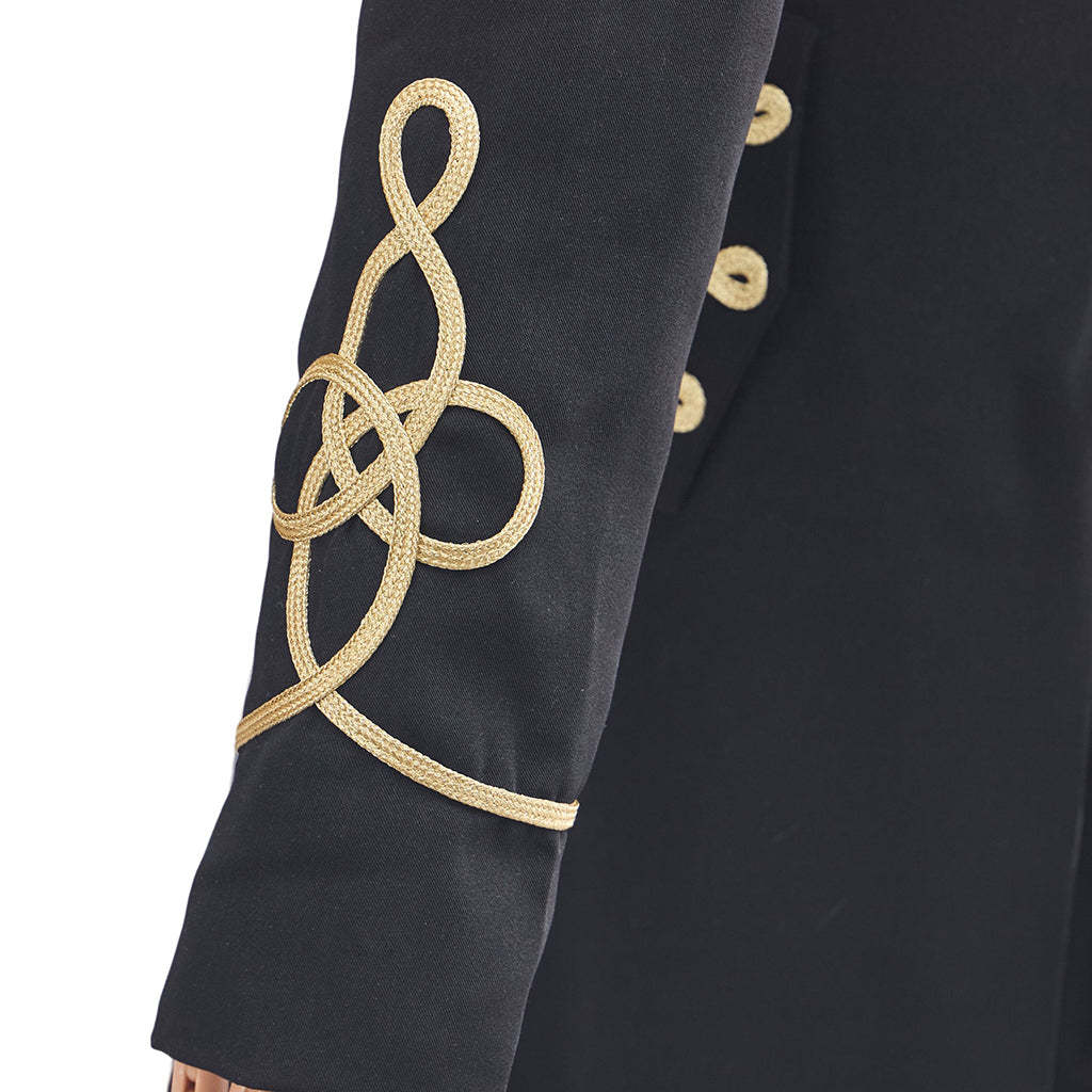 Women's Long Military Coat - Ultimate Cosplay Costume for Bold Looks