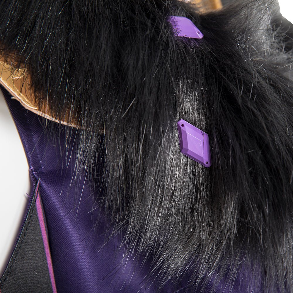 Genshin Impact Thunder Scribe Mage Cosplay Costume - Electrifying Character Outfit-Astricos