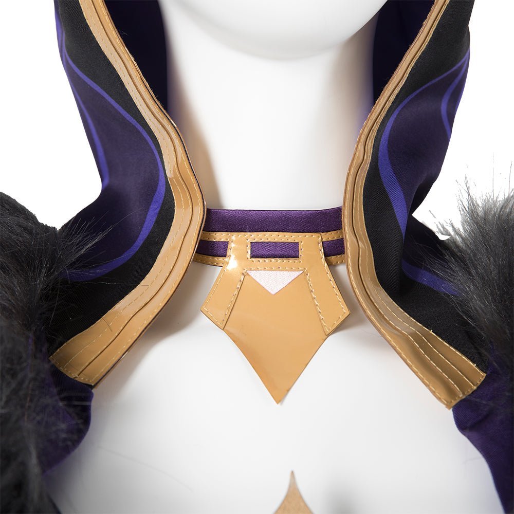 Genshin Impact Thunder Scribe Mage Cosplay Costume - Electrifying Character Outfit-Astricos