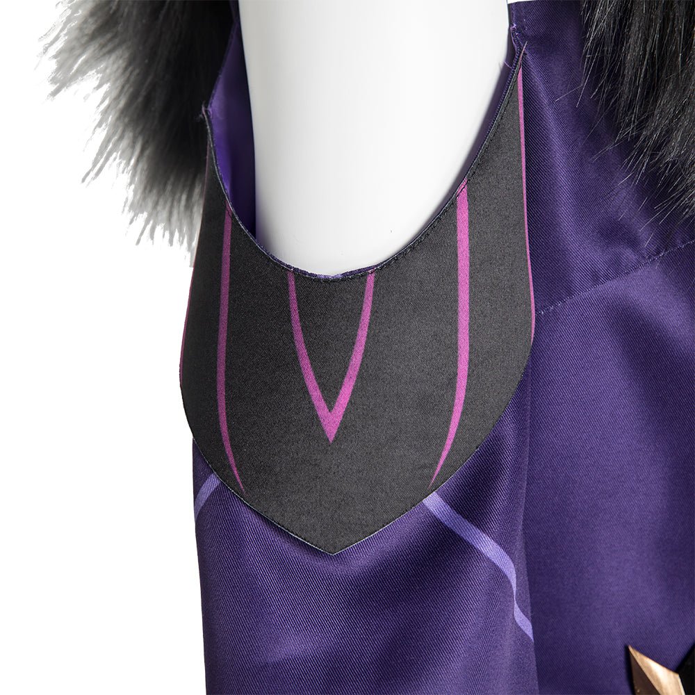 Genshin Impact Thunder Scribe Mage Cosplay Costume - Electrifying Character Outfit-Astricos