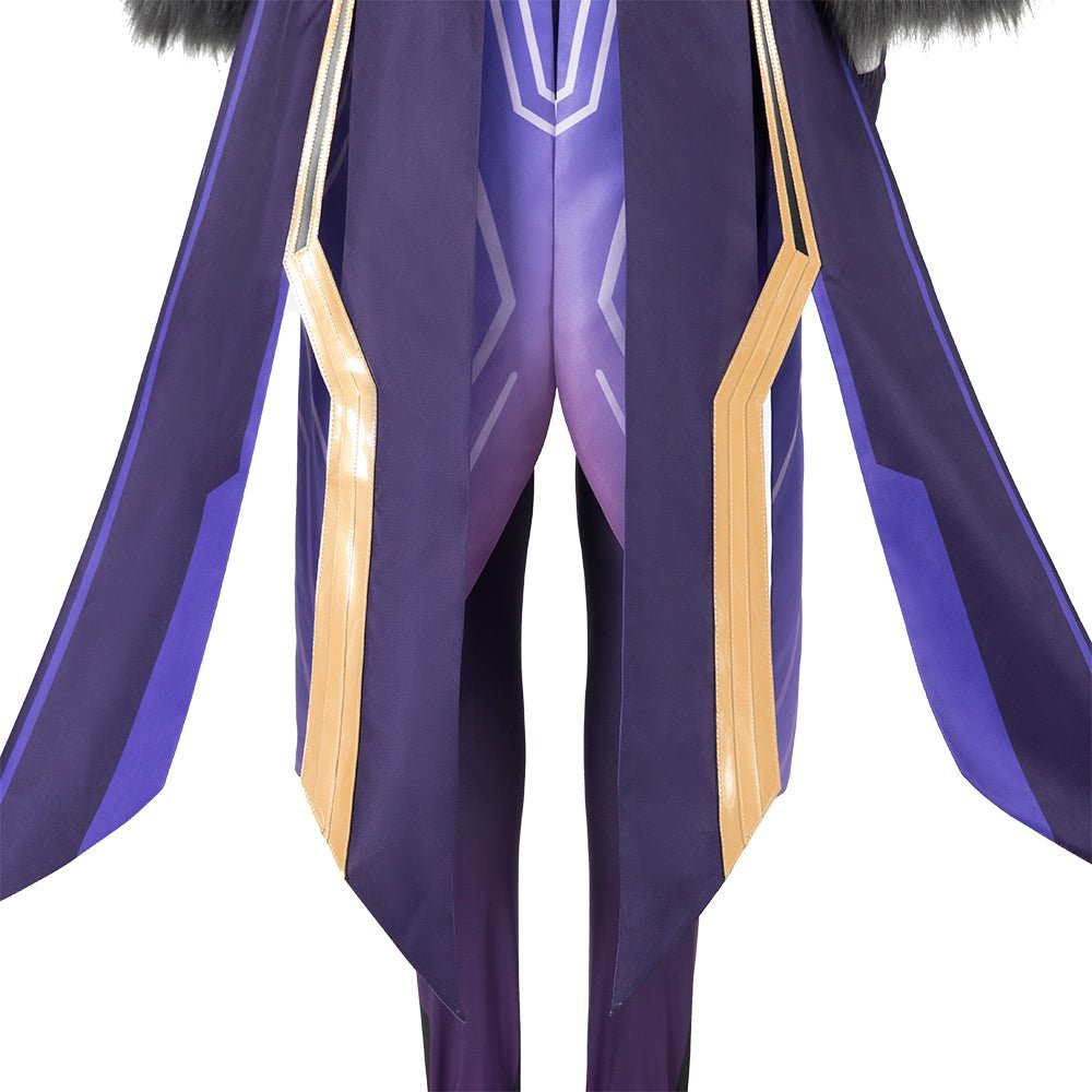 Genshin Impact Thunder Scribe Mage Cosplay Costume - Electrifying Character Outfit-Astricos