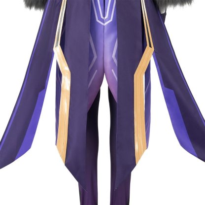 Genshin Impact Thunder Scribe Mage Cosplay Costume - Electrifying Character Outfit-Astricos
