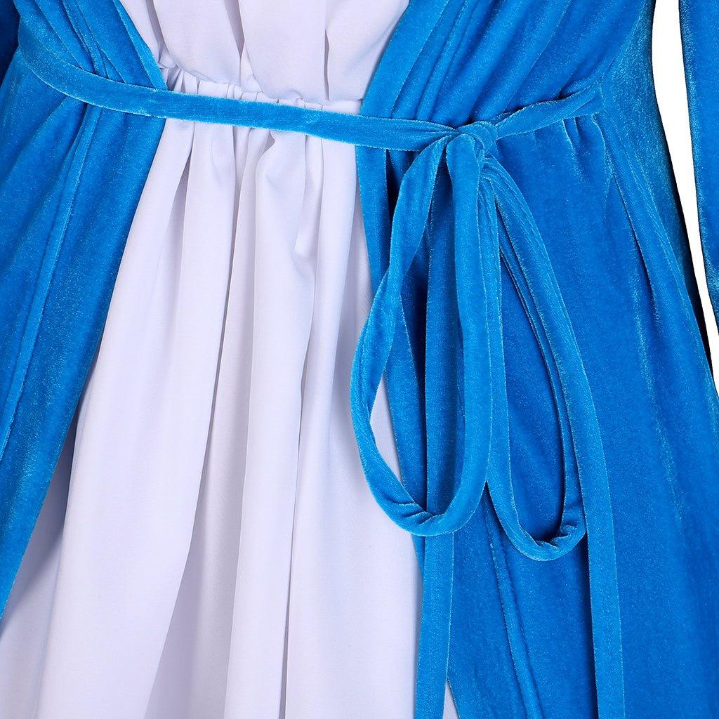 Elizabeth Schuyler Hamilton Cosplay Blue Dress Coat | Hamilton Broadway Costume-Astricos