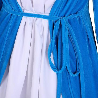 Elizabeth Schuyler Hamilton Cosplay Blue Dress Coat | Hamilton Broadway Costume-Astricos