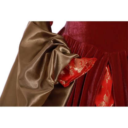 Elizabeth Tudor Anne Boleyn Red Dress Costume | The Other Boleyn Girl Cosplay Gown | Tudor Series-Astricos