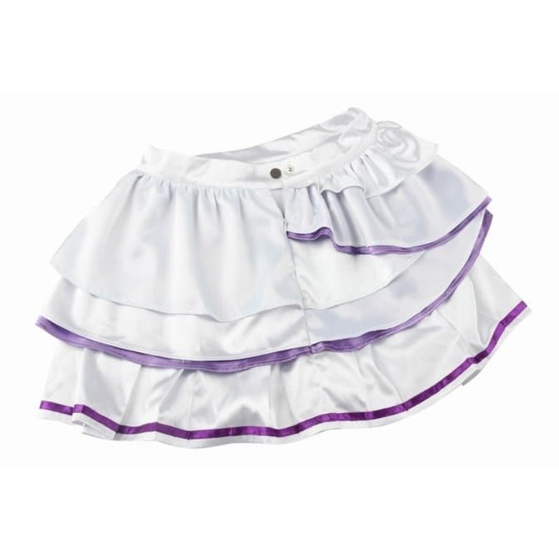Emilia Cosplay Costume - Re:Zero Kara Hajimeru Isekai Seikatsu Anime Dress with Headdress for Halloween Party - Astricos