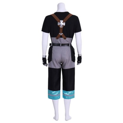 Fire Force Anime Enen no Shouboutai Men's Work Clothes Cosplay Costume-Astricos