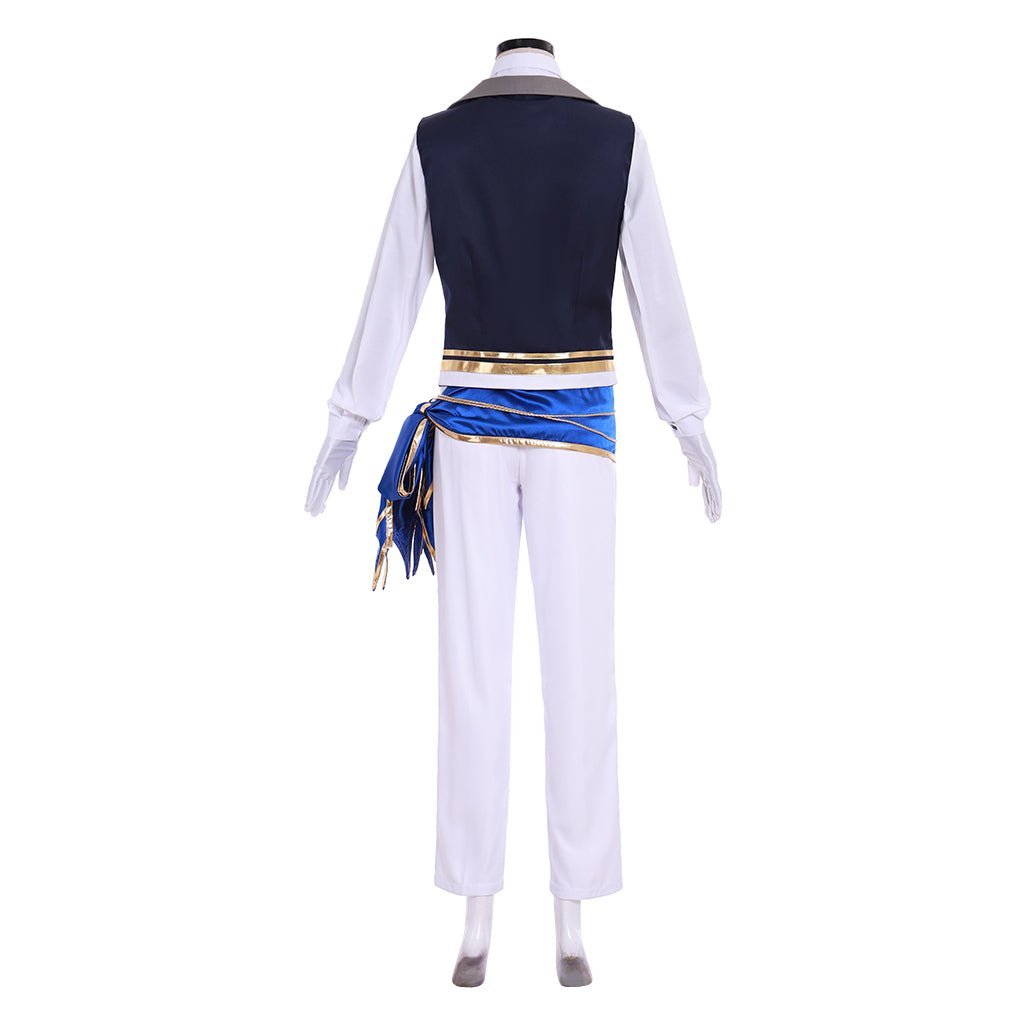 Ensemble Stars Holy Knight of the Golden Lion Leo Tsukinaga Bloomed Cosplay Costume - Authentic Design-Astricos