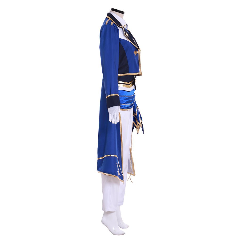 Ensemble Stars Holy Knight of the Golden Lion Leo Tsukinaga Bloomed Cosplay Costume - Authentic Design-Astricos
