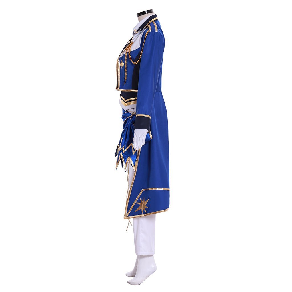 Ensemble Stars Holy Knight of the Golden Lion Leo Tsukinaga Bloomed Cosplay Costume - Authentic Design-Astricos