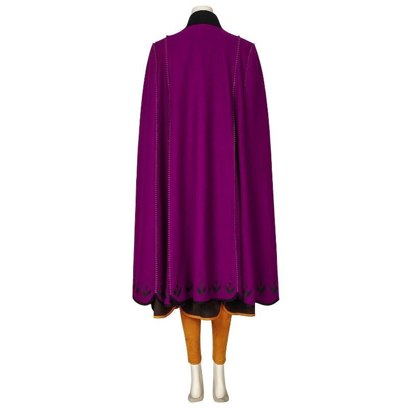Epic Frozen II Anna Cosplay Costume - Embrace the Magic of Arendelle - Astricos
