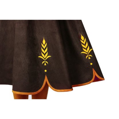 Epic Frozen II Anna Cosplay Costume - Embrace the Magic of Arendelle - Astricos