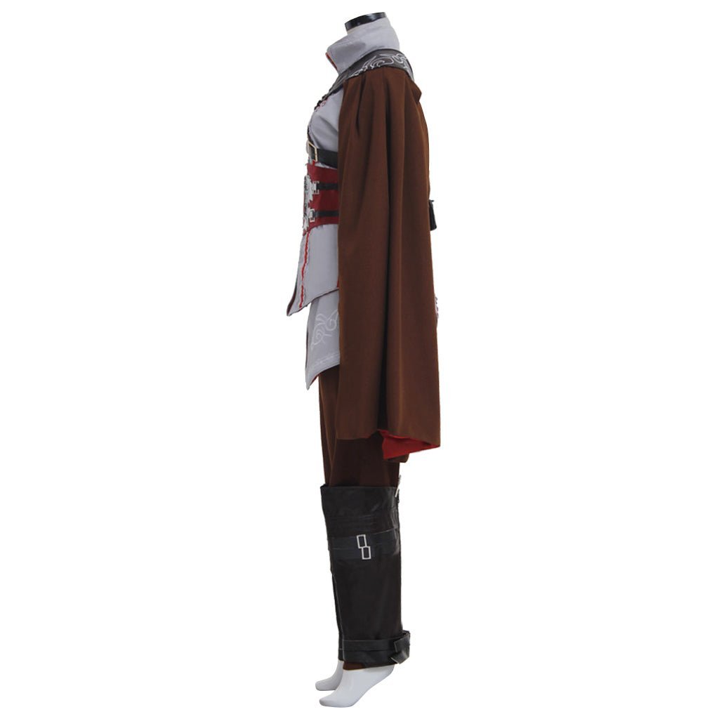 Ezio Auditore da Firenze Assassin's Creed Cosplay Costume | Premium Renaissance Robes & Black Cape-Astricos