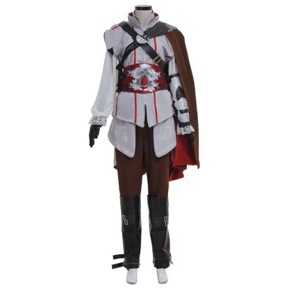 Ezio Auditore da Firenze Assassin's Creed Cosplay Costume | Premium Renaissance Robes & Black Cape-Astricos