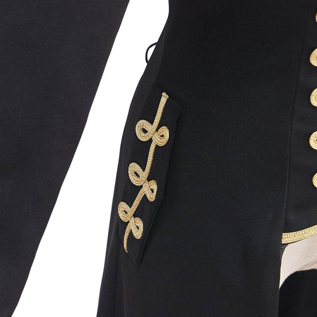 Women's Long Military Coat - Ultimate Cosplay Costume for Bold Looks