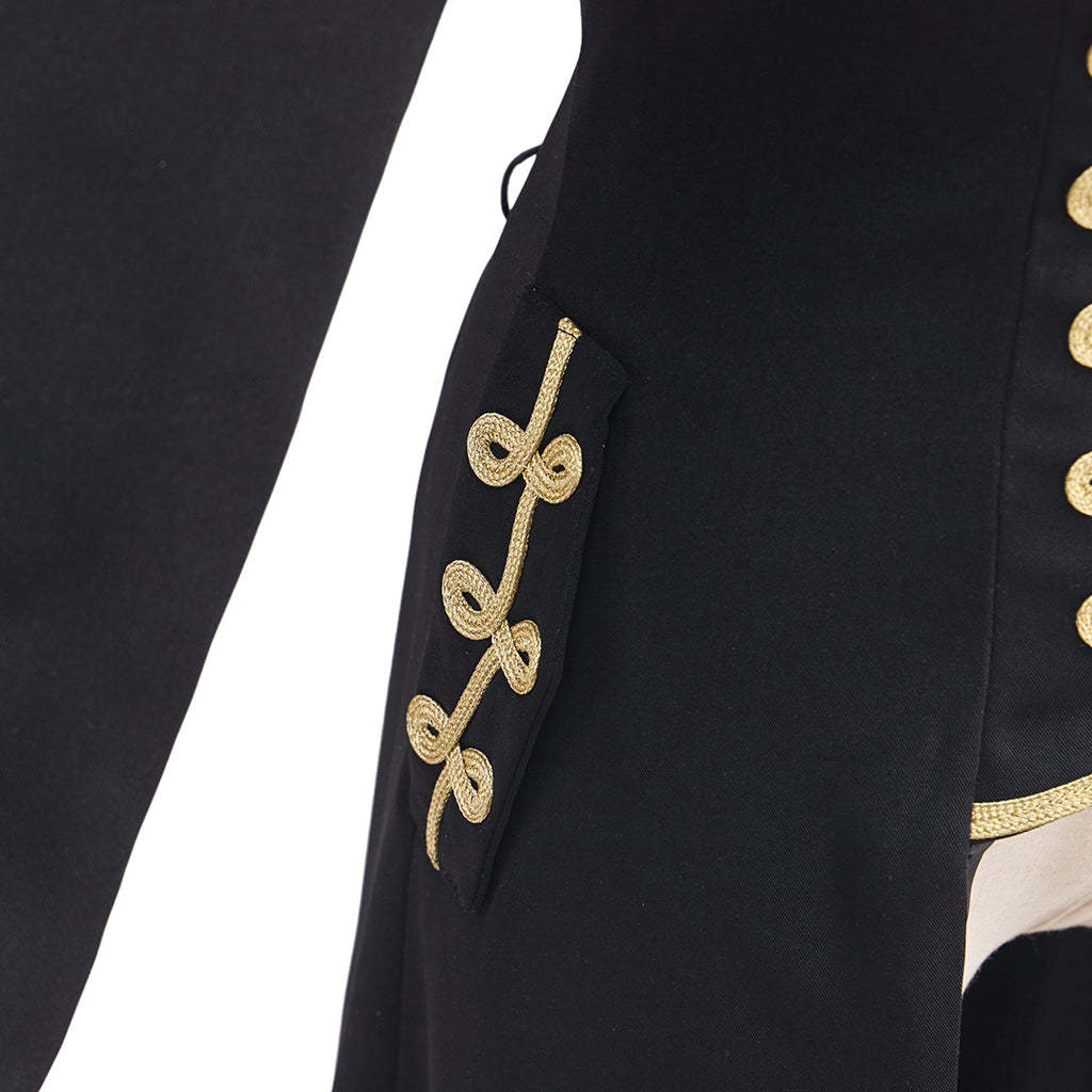 Women's Long Military Coat - Ultimate Cosplay Costume for Bold Looks